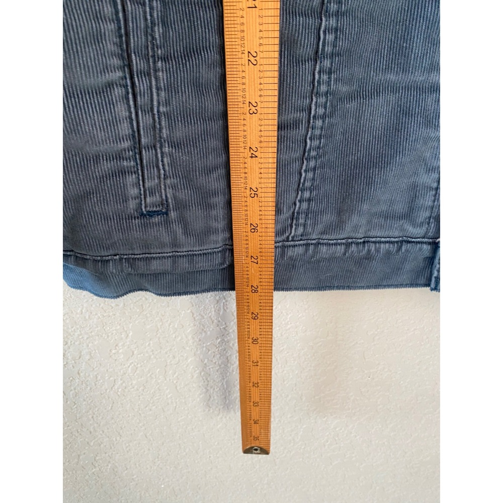 Levi's Corduroy Trucker Jacket Sherpa Lined Denim Coat Blue Size L - Picture 5 of 6